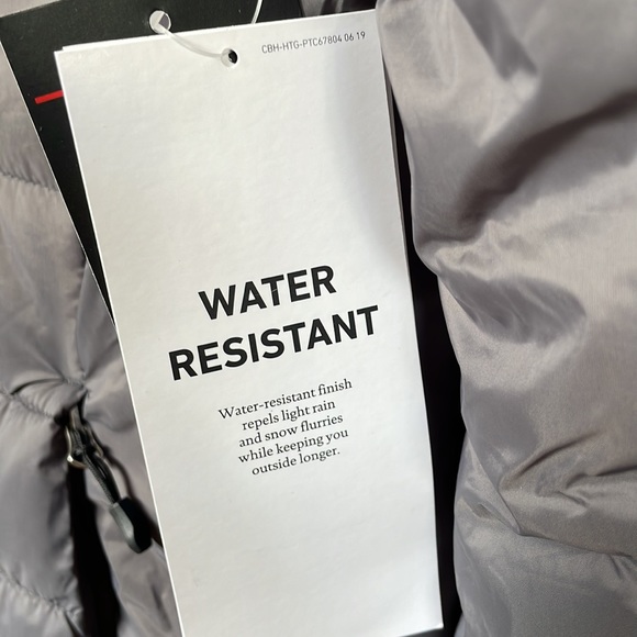 NWT Spyder Clara Puffer Jacket Mineral Grey - Picture 12 of 16